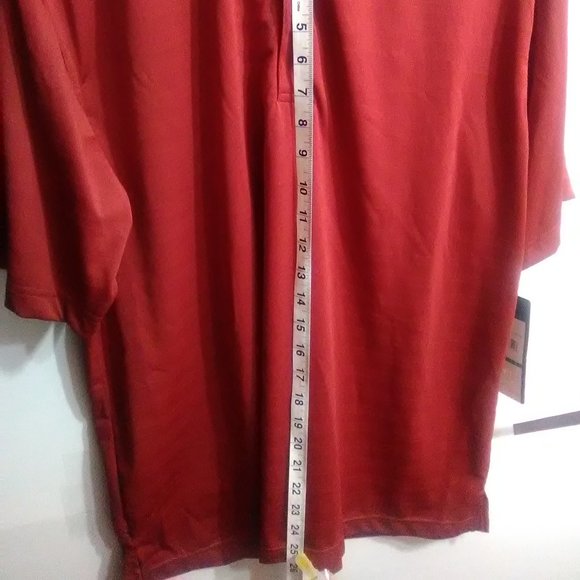 Mens PGA Tour L Polo Shirt Short Sleeve - Picture 6 of 7